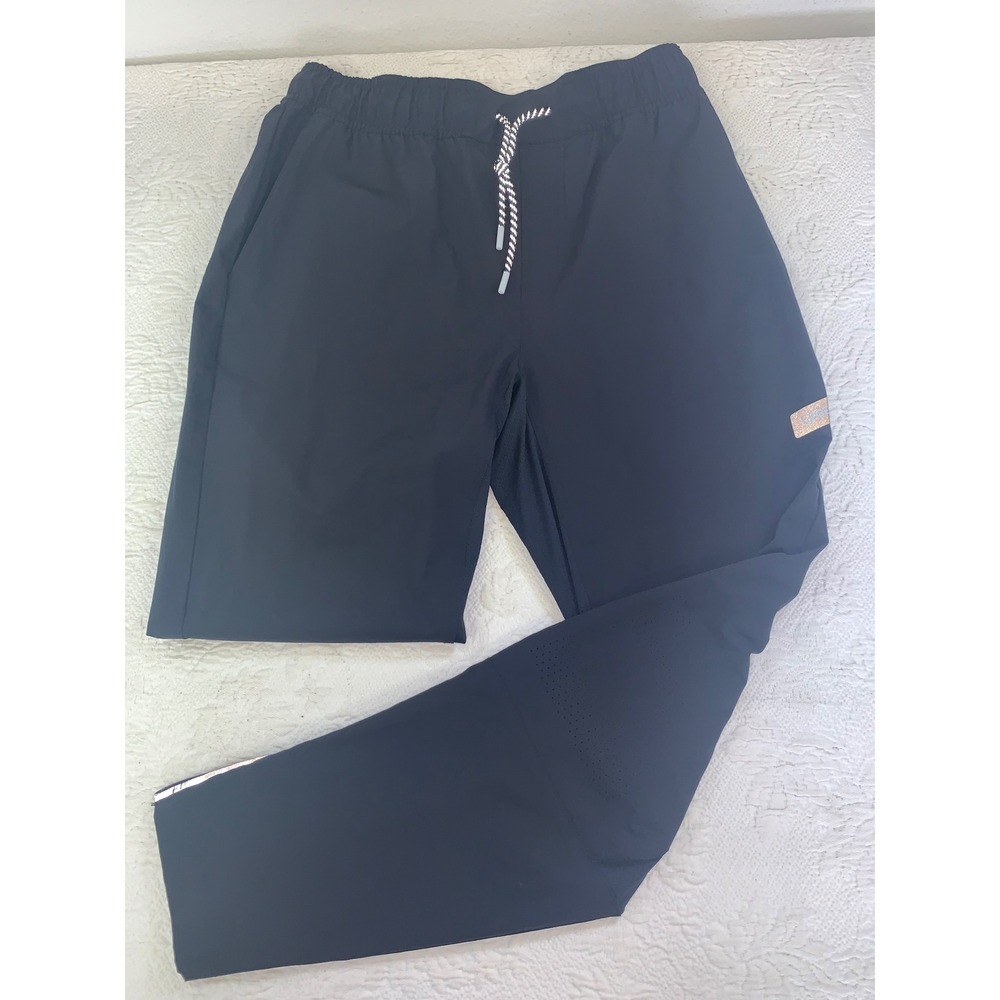 Legends Carson Performance Pants Mens Black Vented Athletic Joggers LGDB030
